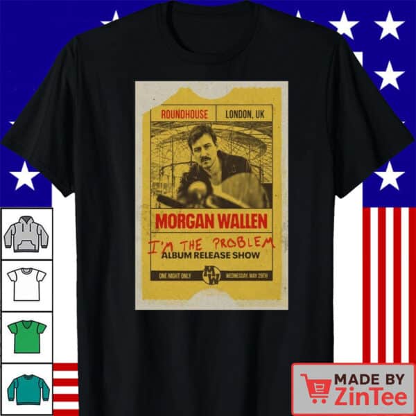 2025 Morgan Wallen Tour London, UK Poster Shirt