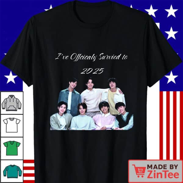 2025 Survivor-For BTS, Always Graphic Unisex Shirt