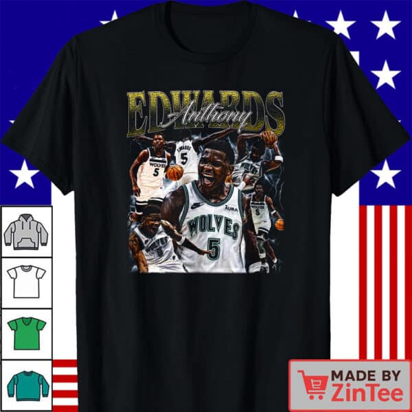 Anthony Edwards Shirt, Minnesota Antman Shirt, Basketball Shirt