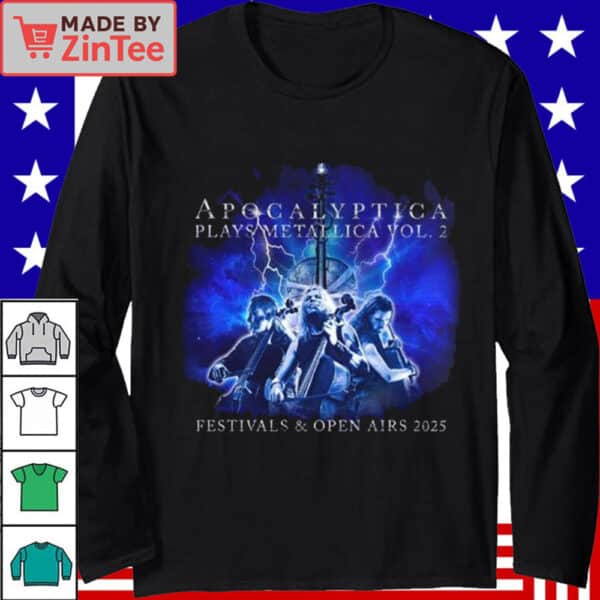 Apocalyptica Plays Metallica Vol 2 Festivals And Open Airs 2025 Sweatshirt