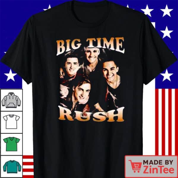 Big Time Rush Music Band Shirt