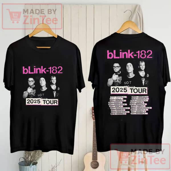 Blink-182 Missionary Impossible Tour 2025 T-Shirt, Blink-182 Fan Gift