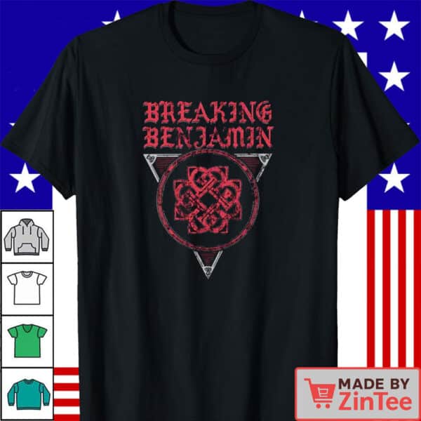 Official Breaking Benjamin 90s Vintage T Shirt