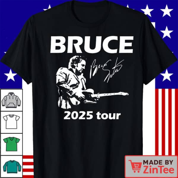 Bruce 2025 Concert Tour  Shirt