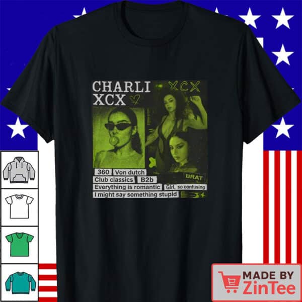 Official Charli XCX Brat Shirt, Alt Pop Tour T-Shirt
