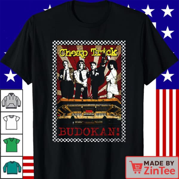 Cheap Trick Budokan Vintage Rock Band Graphic T-Shirt