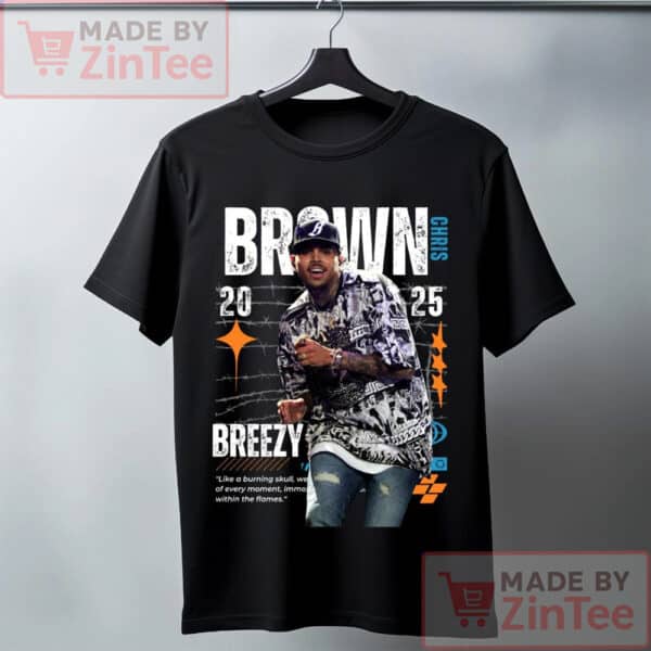 Chris Brown Breezy Bowl XX Tour 2025 Shirt