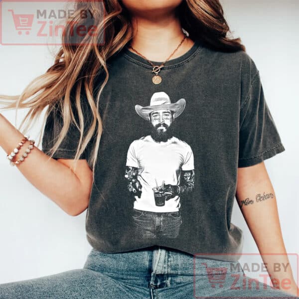 Cowboy Post Malone Shirt, Post Malone Rap Tee, Malone Music The Album, Post Malone Shirt