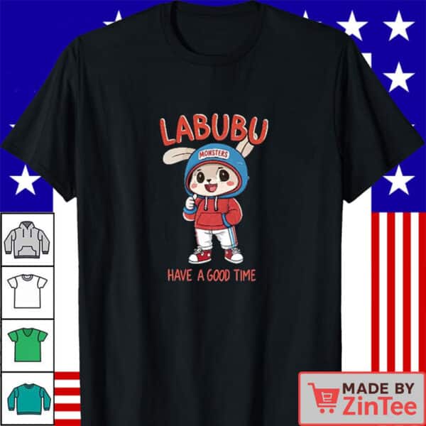 Official Cute Labubu Shirt, Kawaii Character Graphic Tee