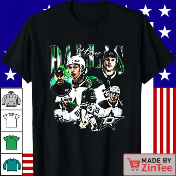 Dallas Stars 2025 Ice Hockey Bootleg Vintage T Shirt