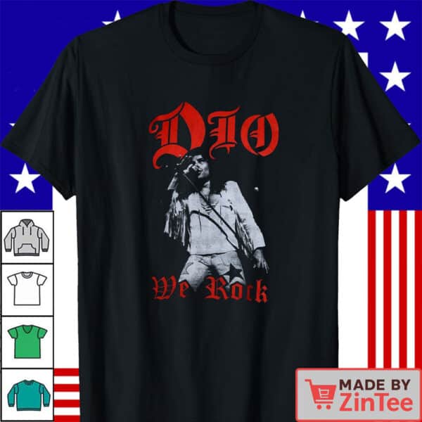 Dio Men's T-Shirt, Ronnier James Dio Shirt