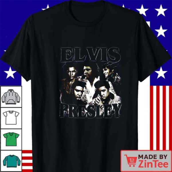 Elvis Presley Vintage Shirt, Retro Bootleg Shirt, Vintage 90s Shirt