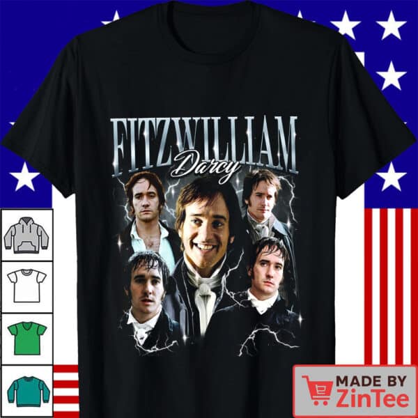 Fitzwilliam Darcy Tshirt, Mr Darcy Shirt, Pride and Prejudice T Shirt
