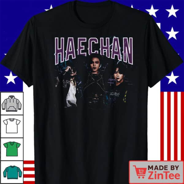 Haechan Retro Shirt, Nct 127 Merch, NCT Concert Shirt