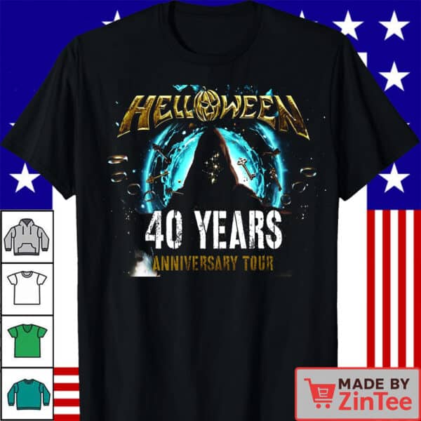Helloween 40th-Anniversary European Tour 2025  Shirt
