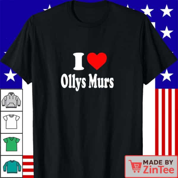 I Love Olly Murs T Shirt, 15 Years of Hits Shirt