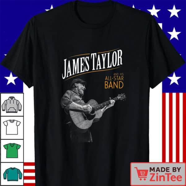 James Taylor Summer Tour 2025 T Shirt