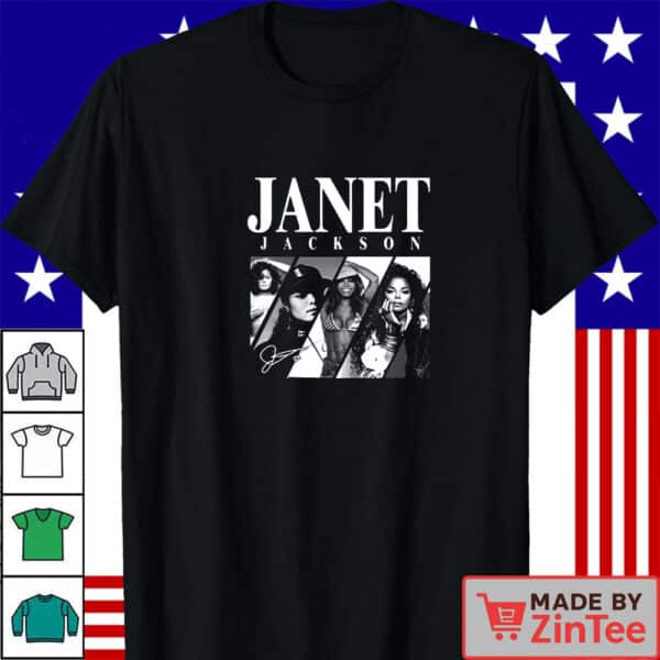 Janet Jackson Signature Shirt, Janet Jackson Shirt, Janet Jackson Fan Gift  Shirt