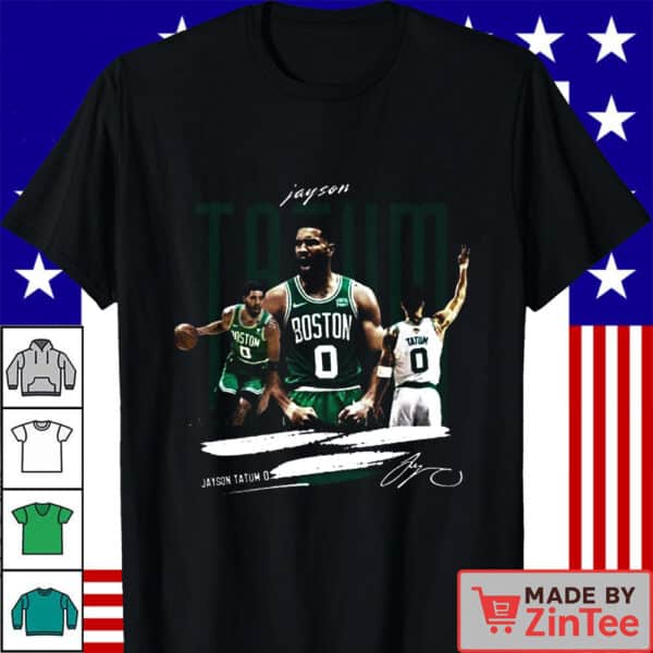 Jayson Tatum Signature Vintage Bootleg Style T Shirt