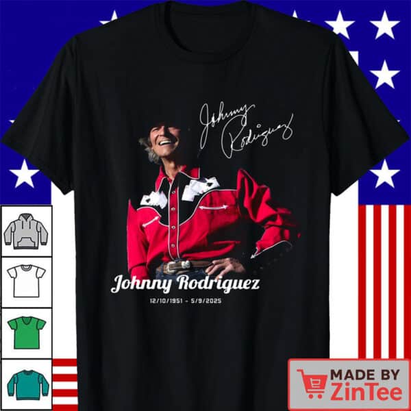 Johnny Rodriguez 1951 2025 Gift For Fan Shirt