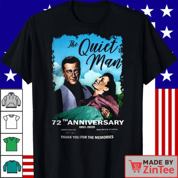 Join the Celebration of 72 Years of Classic Cinema with The Quiet Man Tribute Shirt