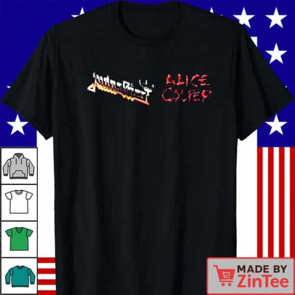 Judas Priest And Alice Cooper North American Tour 2025 Fall Cities Dates Shirt
