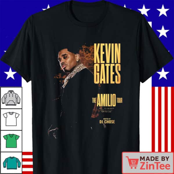 Kevin Gates The Amilio Tour Shirt, Vintage Kevin Gates 90s Shirt