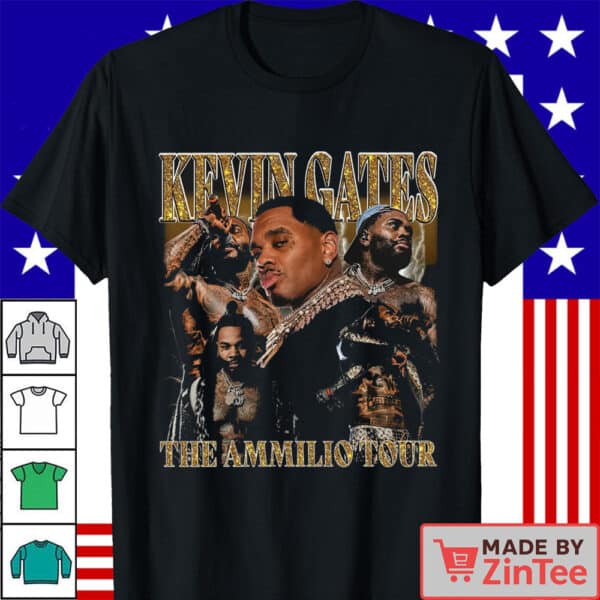 Kevin Gates Tour Shirt, The Amilio Tour 2025 Shirt