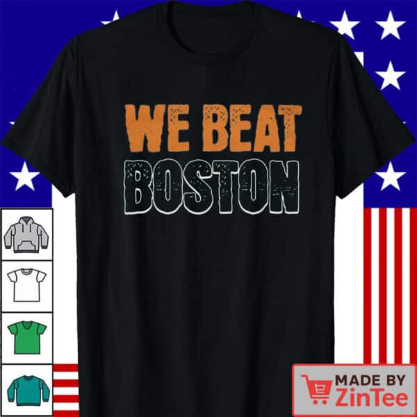 Knicks Beat Boston Shirt, New York Playoff Basketball Outfit Shirt