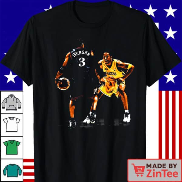 Kobe VS Iverson Graphic Shirt