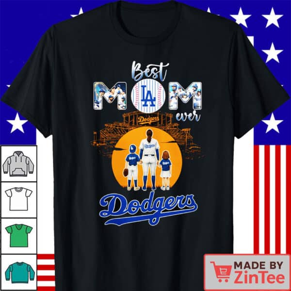 LOS ANGELES DODGERS WOMEN'S BEST MOM EVER Shirt