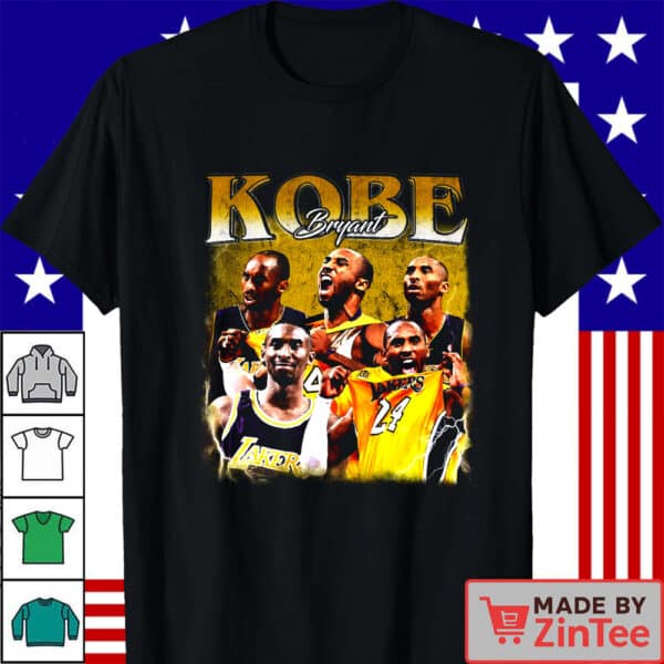 Limited Kobe Bryant Vintage Shirt, Birthday Gifts, NBA Fan Gifts Shirt