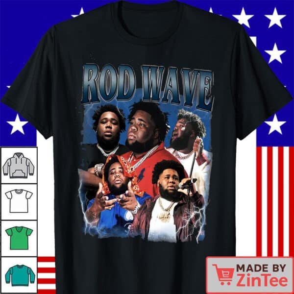 Offical Limited Rod Wave Retro Shirt