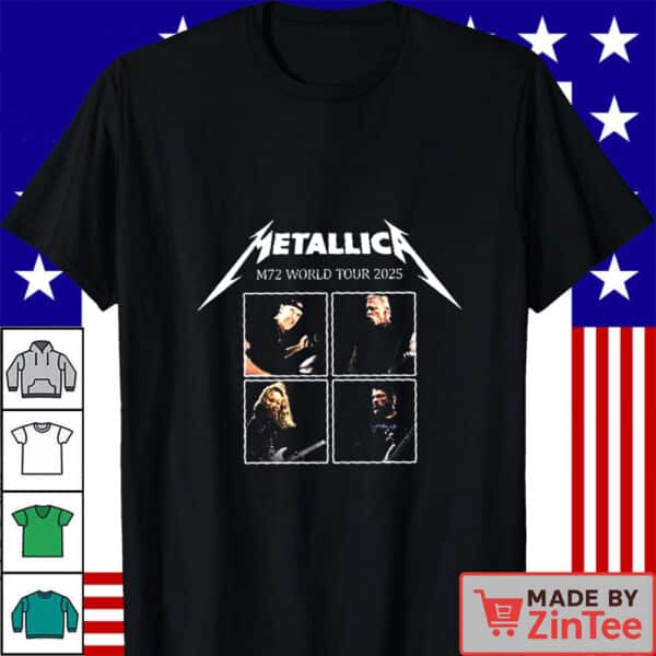 Metallica M72 World Tour 2025 Shirt