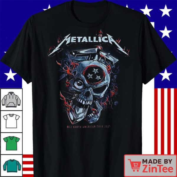 Metallica Nashville 2025 M72 Tour Event Shirt