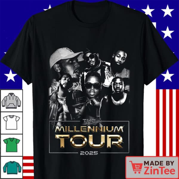 Millennium Tour 2025 T-shirt, Big Fan T Shirt