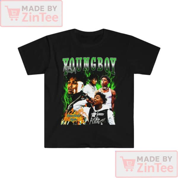 NBA Youngboy Green Fan Style Softstyle Shirt