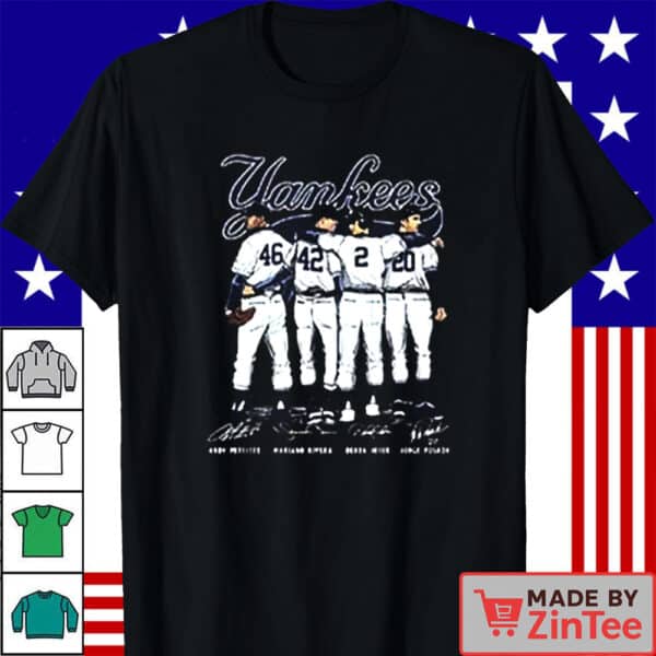 New York Yankees Pettitte Rivera Jeter and Posada Shirt