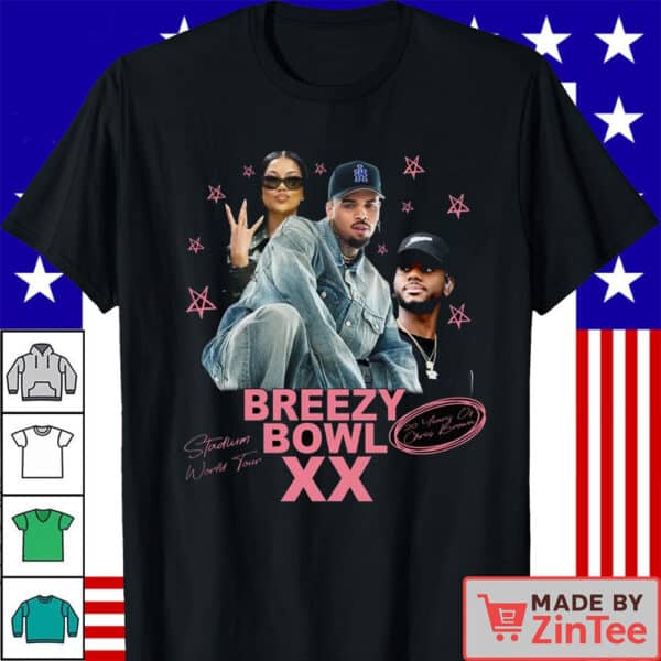 Offical Chris Brown Breezy Bowl XX Shirts