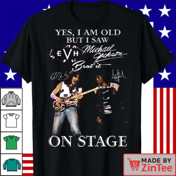 Official I SAW MICHAEL JACKSON ON STAGE Shirt