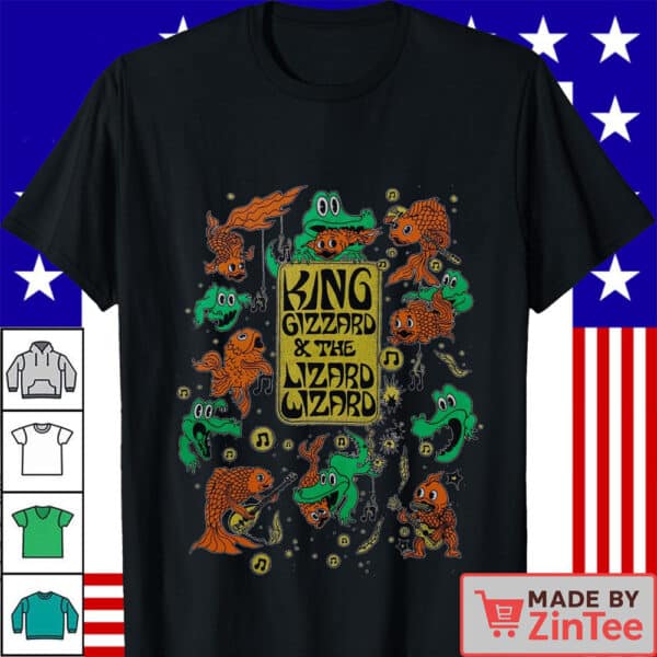 Official King Gizzard and the Lizard Wizard T-Shirt