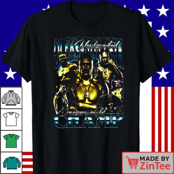 Oleksandr Usyk Shirt, Vintage Boxing GOAT Shirt