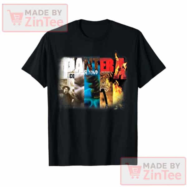 Pantera Official Collage Album T-Shirt