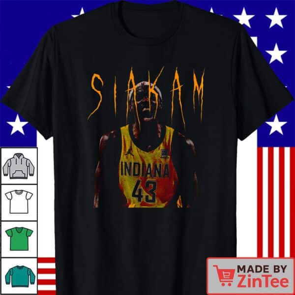Pascal Siakam Indiana Pacers NBA Shirt, Sports Fan Shirt