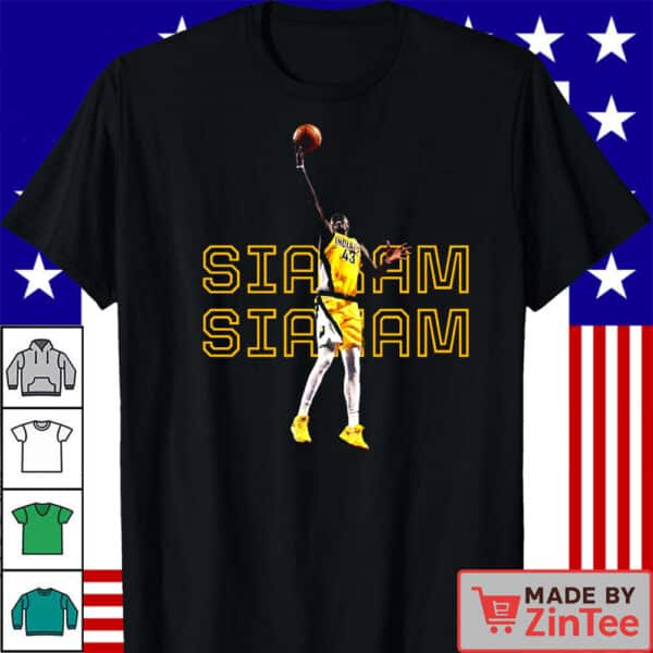 Pascal Siakam NBA Basketball Fan Shirt, Indiana Pacers Gift Shirt