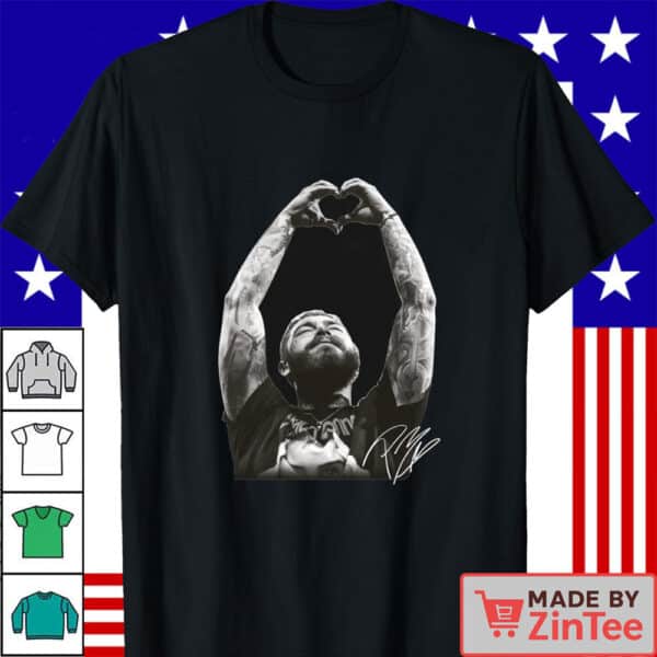 Post Malone Rap Music Shirt, Big Ass Stadium Tour Posty 2025 Tour Shirt