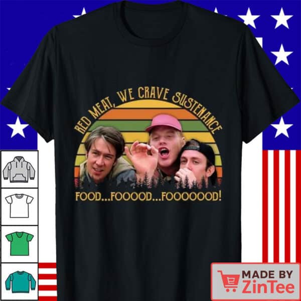 Red Meat We Craven Sustenance T Shirt, Twister Movie Shirt