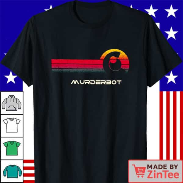 Offical Retro SecUnit MurderBot Shirt, The Murderbot Diaries