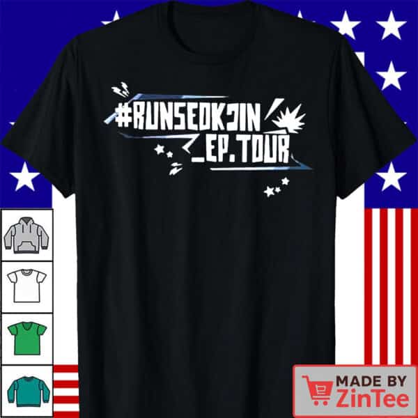 Run Seokjin Ep Tour 2025 BTS Jin Shirt