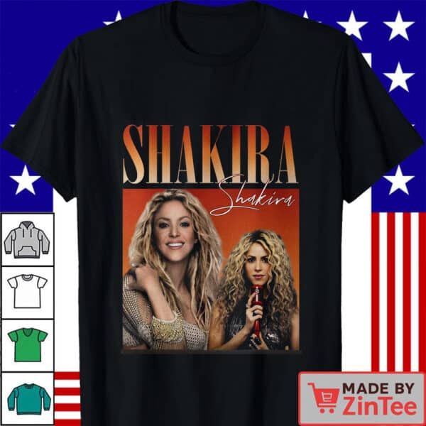 Shakira Shirt, Shakira 90s Shirt, Shakira Singer Tee T Shirt